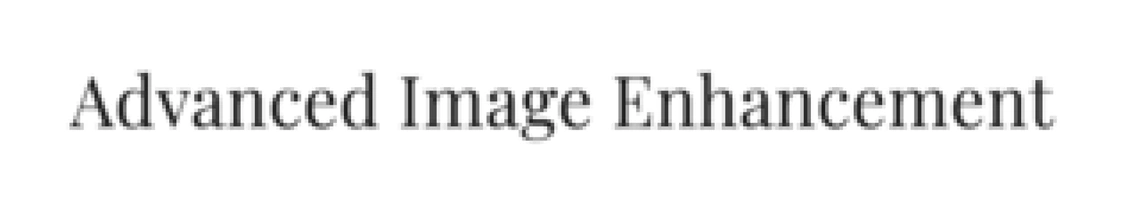 Advanced Image Enhancement logo