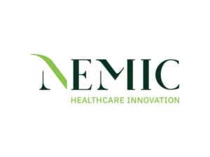NEMIC Healthcare Innovation logo in green and black