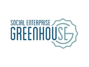 Social Enterprise Greenhouse logo with a gear symbol